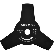 ბალახის სათიბის პირი 255X1.6X25.4მმ YATO YT-85155