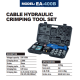 კაბელის საპრესი 18V/5.0AH-120KN EA400B-R2301400B SALI