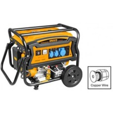 გენერატორი ბენზინის ძრავზე 5.5 კვტ INGCO (GE65006)