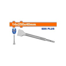 SDS PLUS ქვის სატეხი საცვლკელი პირი (ბრტყელი) 14x250x40მმ (WGZ1203)