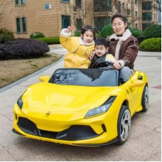 Ferrari F80 2 ადგილიანი/კაუჩუკის საბურავებით/ტყავის სავარძლით