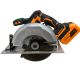 ცირკულარული ხერხი DINGQI JE10001 (0-5500 RPM, 165X20მმ)