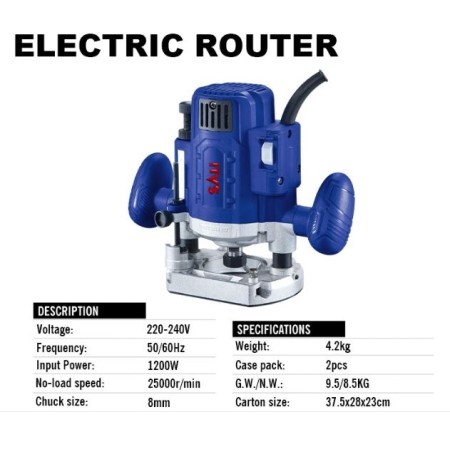 ფრეზი SALI 5308P (1200W)