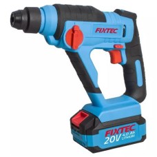 Fixtec 20V 13mm SDS-Plus უსადენო უსადენო მბრუნავი ჩაქუჩით საბურღი