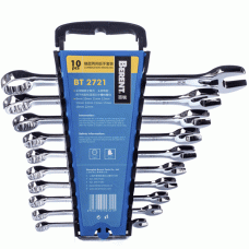 ქანჩის გასაღების ნაკრები BERENT BT2721 (10 PCS)