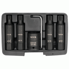 ქანჩის ვარსკვლავა თავაკების ნაკრები YATO YT1157