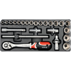 ქანჩის გასაღები ნაკრები YATO YT5537 (24 PCS)