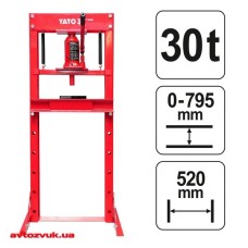 ჰიდრავლიკური პრესი 30ტ YT-55582