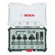 BOSCH EDGE როუტერის კომპლექტი WITH 8 MM SHANK 6-PIECE - BOSCH 2607017469