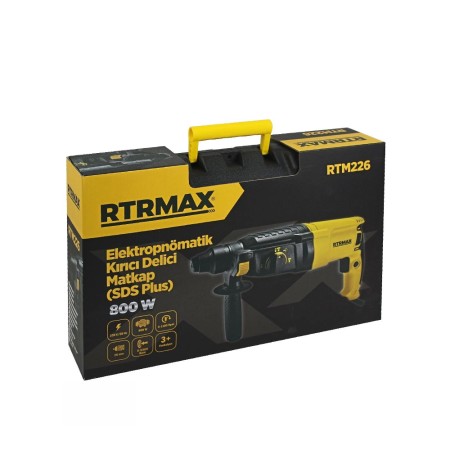(800W/3J) პერფერატორი SDS+ RTRMAX RTM226