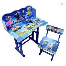 საბავშვო სკამ-მაგიდა GOLDEN CHILD MINIONS 100-3 (69 X 43 CM, 28 X 30 X 26 CM)