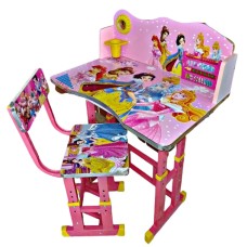 საბავშვო სკამ-მაგიდა GOLDEN CHILD DISNEY PRINCESSES 100-2 (69 X 43 CM, 28 X 30 X 26 CM)