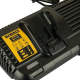 DEWALT ბატარეის დამტენი 18V ორმხრივი-DCB132-QW