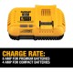 DEWALT FLEXVOLT 20V MAX* დამტენი სწრაფი დამუხტვა-DCB118-QW