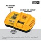 DEWALT FLEXVOLT 20V MAX* დამტენი სწრაფი დამუხტვა-DCB118-QW