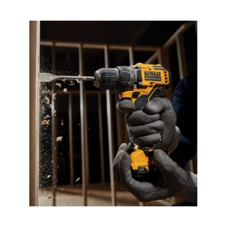 DEWALT ბატარეას უნახშირო ბურღ სჭვალსახრახნი 12 V-DCD701D2-QW