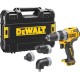Dewalt DCD703NT 12 ვოლტიანი 2-სიჩქარიანი უსადენო საბურღი (უჯაგრის ძრავა, 4 ურთიერთშემცვლელი ხელსაწყოების დამჭერით,