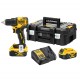 DEWALT აკუმლატორული საბურღი ხრახნიანი 18V-DCD708P2T-QW
