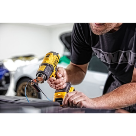 DEWALT ფენი აკუმლიატორზე სიმძლავრე 109 190 ლ/წთ ტემპერატურა 290/530 °С-DCE530N-XJ
