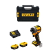 DEWALT ბატარეას უნახშირო ქანჩსახრახნი 18 V-DCF850P2T-QW