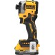 DEWALT 18 V ბატარეის კომბინირებული პაკეტი 1 DCD805 Impact Driver-DCK2050E2T-QW