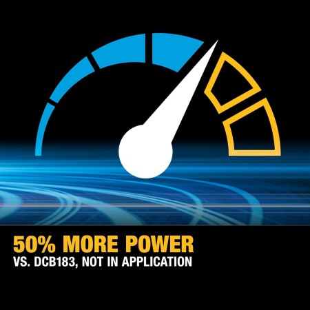 DEWALT 18 V ბატარეის კომბინირებული პაკეტი 1 DCD805 Impact Driver-DCK2050E2T-QW
