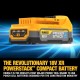DEWALT 18 V ბატარეის კომბინირებული პაკეტი 1 DCD805 Impact Driver-DCK2050E2T-QW