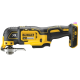 DEWALT მრავალფუნქციური რენოვატორი 18V აკუმლიატორის გარეშე-DCS356N-XJ