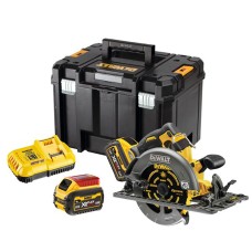 DEWALT DCS579T2-QW - წრიული ხერხი 54V XR FLEXVOLT - 2 ბატარეა 6 AH