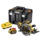DEWALT წრიული ხერხი 54V XR FLEXVOLT 2 ბატარეა 6 AH-DCS579T2-QW