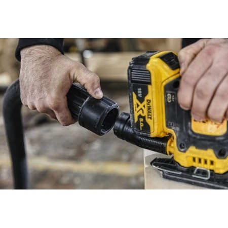 DEWALT 18V XR ნახშირების გარეშე 1/4 სახეხი ხელსაწყო-DCW200N-XJ