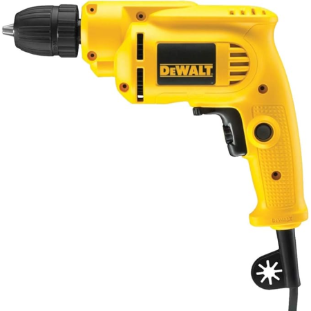 DEWALT ელექტრო ხრახმჭერი 550 ვტ ვაზნა 10მმ მუყაოში სწრაფმომჭერი თავით-DWD014S-QS