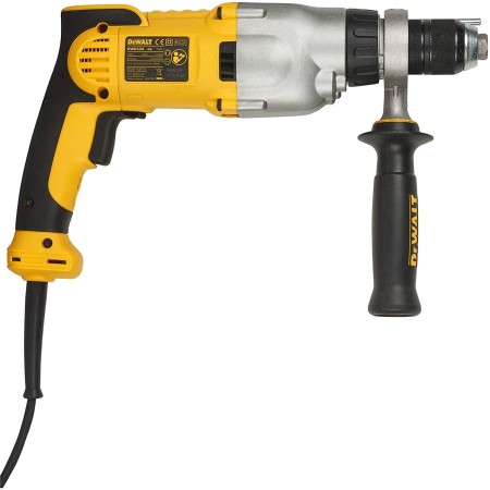 DeWalt  DWD524KS-QS     1100 ვატიანი ორსიჩქარიანი დარტყმითი საბურღი (13 მმ სრული ლითონის სწრაფი ჩაკი, ბურღვის სიმძლავრე ø ხე 40 მმ, ფოლადი 13 მმ, ბეტონი 22 მმ, შესაფერისი უწყვეტი...