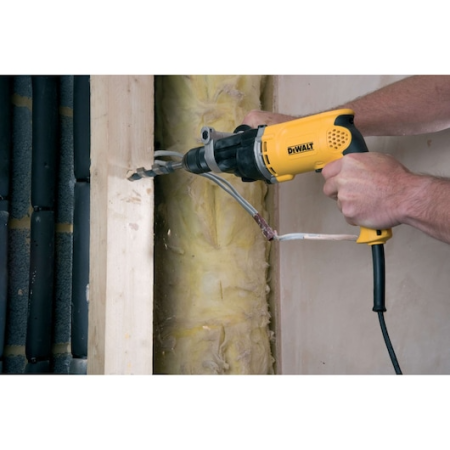 DEWALT ელექტრო ხრახმჭერი 770 ვტ ვაზნა 13მმ ქეისში სწრაფმომჭერი თავით-D21441-QS