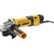 Dewalt DWE4257KT-QS ელექტრო-ვინკელშლაიფერი 125mm 1500W ბეტონი, 2 W, 240 V