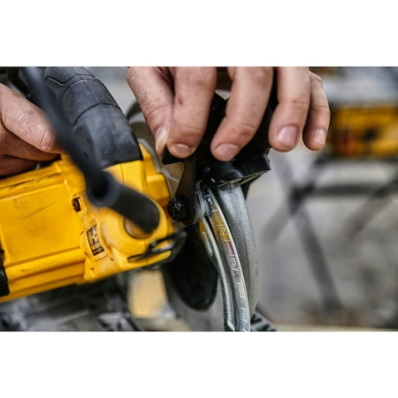DEWALT ელექტრო მგვალი ცირკული ხერხი 1600ვტ დისკის ზომა 190მმX30მმ ქეისში-DWE576K-QS