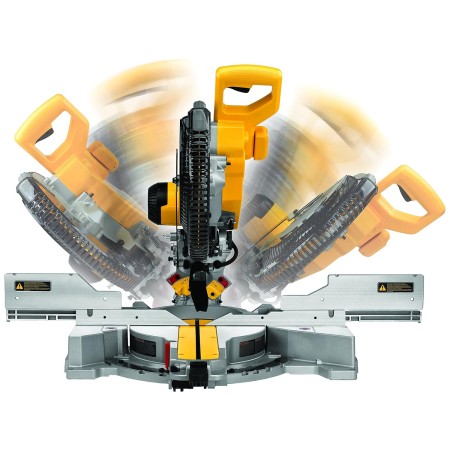 DEWALT Compound Slide Mitre Saw 60T TCT პირით 1675 ვატი-DWS780-QS