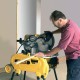 DEWALT მაგიდის საჭრელი ხერხი და მიტრიანი ხერხი 2000W-D27107-QS