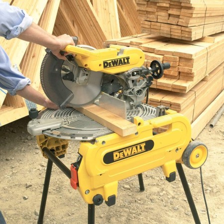 DEWALT მაგიდის საჭრელი ხერხი და მიტრიანი ხერხი 2000W-D27107-QS