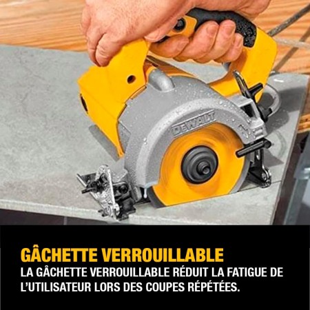 DEWALT 1300W 110მმ კრამიტის საჭრელი ალმასის დანა 110 მმ-DWC410-QS
