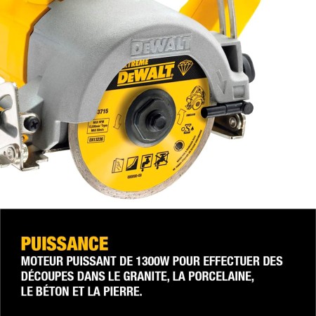 DEWALT 1300W 110მმ კრამიტის საჭრელი ალმასის დანა 110 მმ-DWC410-QS