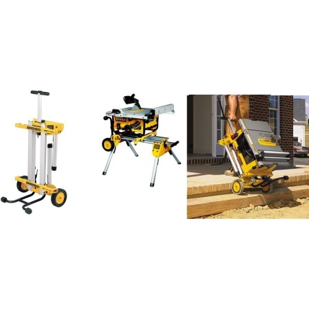 DEWALT DE7400 სტაციონალური ხერხი მოძრავი ბორბლებით-D27300-QS