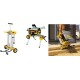 DEWALT DE7400 სტაციონალური ხერხი მოძრავი ბორბლებით-D27300-QS