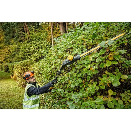 DEWALT ბუჩქების საკრეჭი მანქანა აკუმლატორზე 18V ერთი 5.0AG აკუმლატორით და-DCMPH566P1-QW