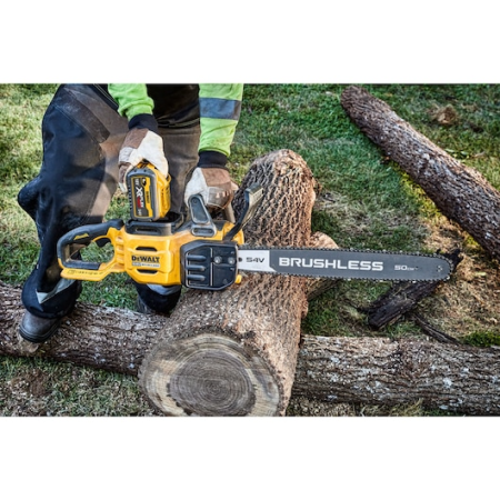 DEWALT ჯაჭვური ხერხი აკუმლატორზე 54V ბატარეას და დამტენის გარეშე შინის-DCMCS575N-XJ