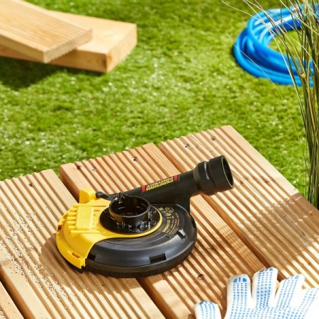 DEWALT 125 მმ ზედაპირის სახეხი მოწყობილობა შავი და ყვითელი-DWE46150-XJ
