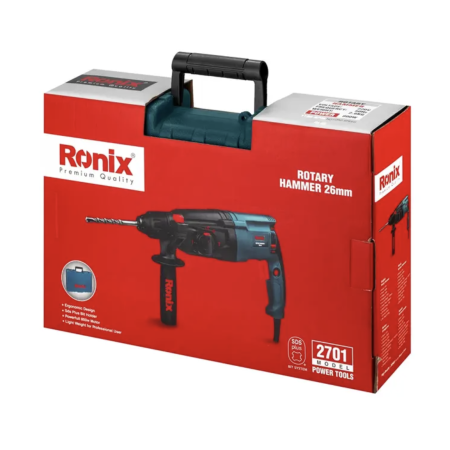 ელექტრო პერფორატორი Ronix-2701 26mm 800w SDS