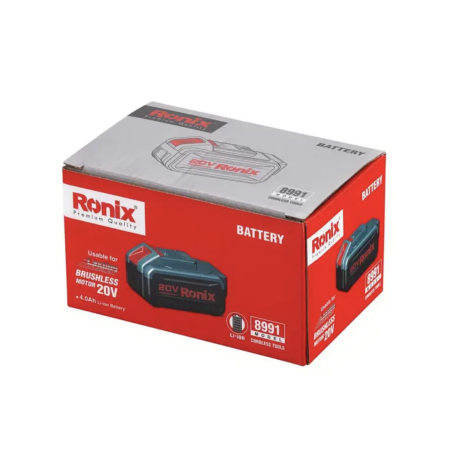 აკუმულატორი Ronix-8991, 4Ah, Li-ion