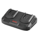 სწრაფი დამტენი Ronix-8994, 22V, 2.2Ax2