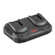 სწრაფი დამტენი Ronix-8994, 22V, 2.2Ax2